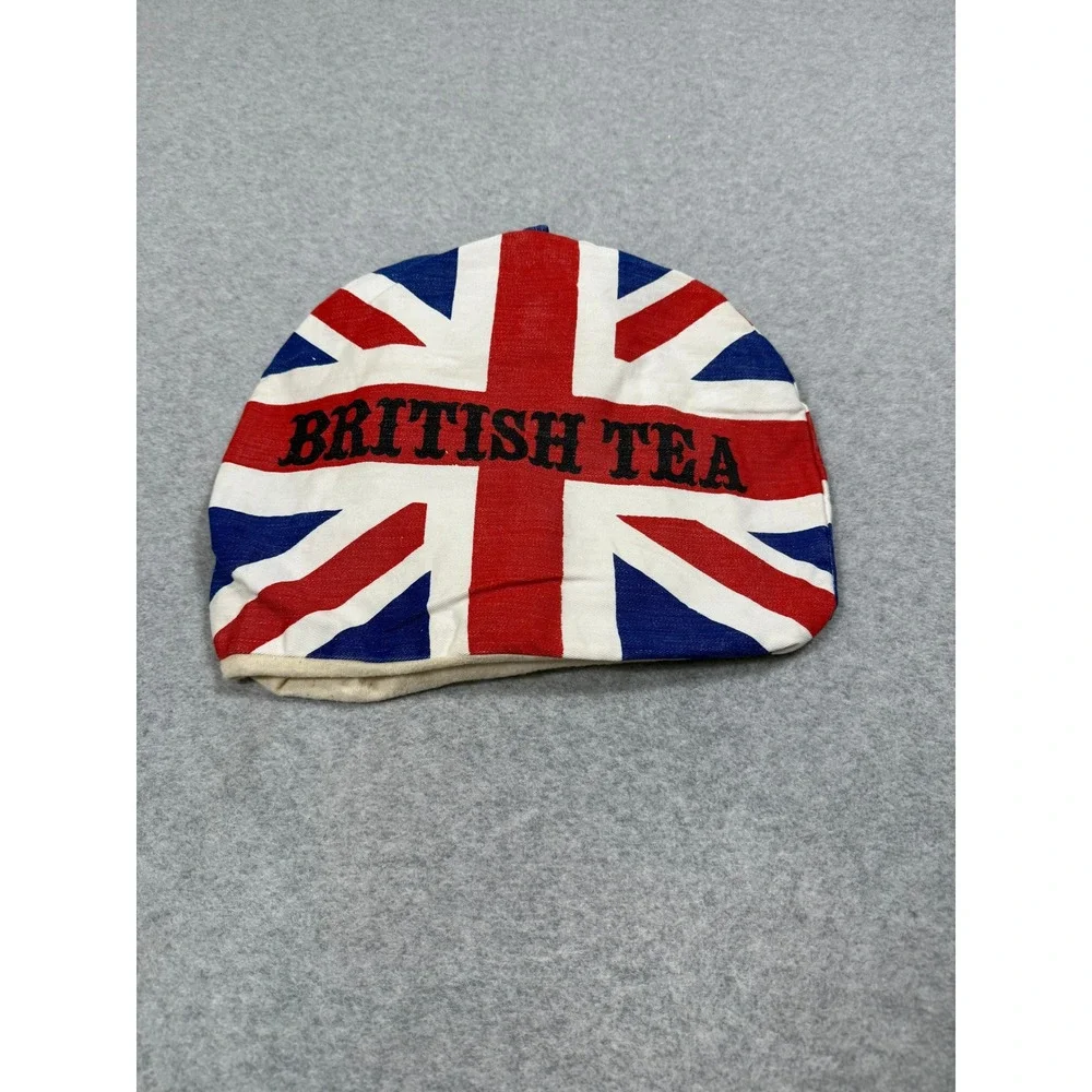Simon Evans British Tea Union Jack Tea Cosy Hand Printed Cotton Made in England